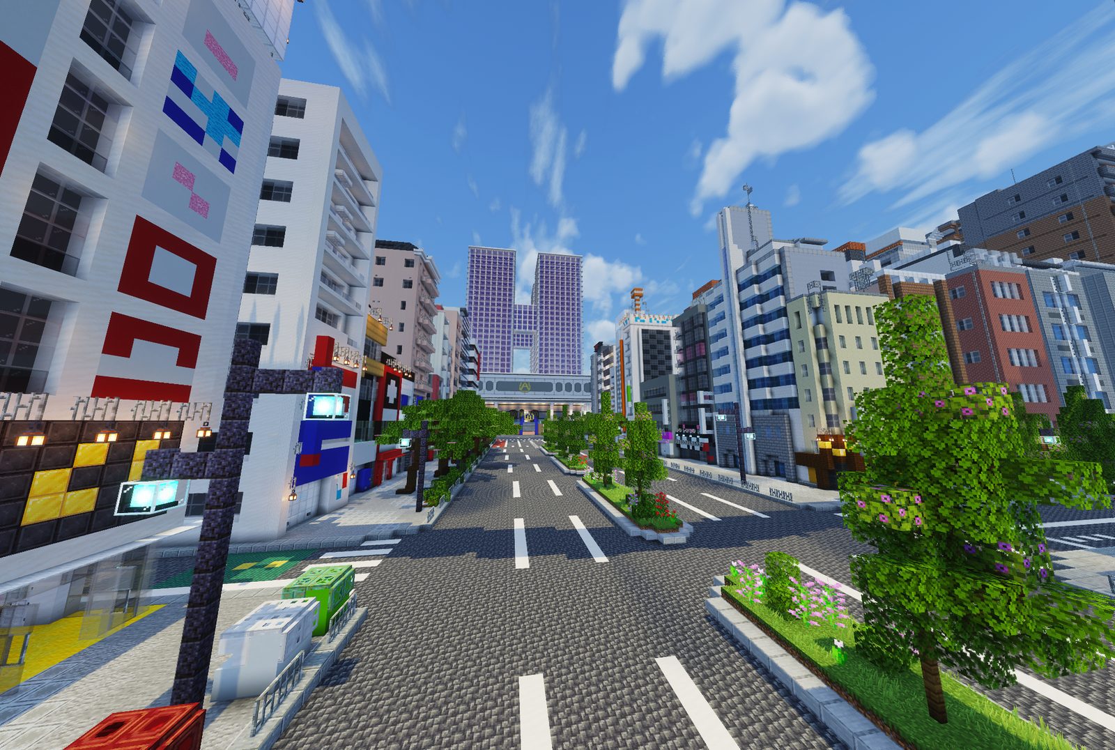 Downtown streets