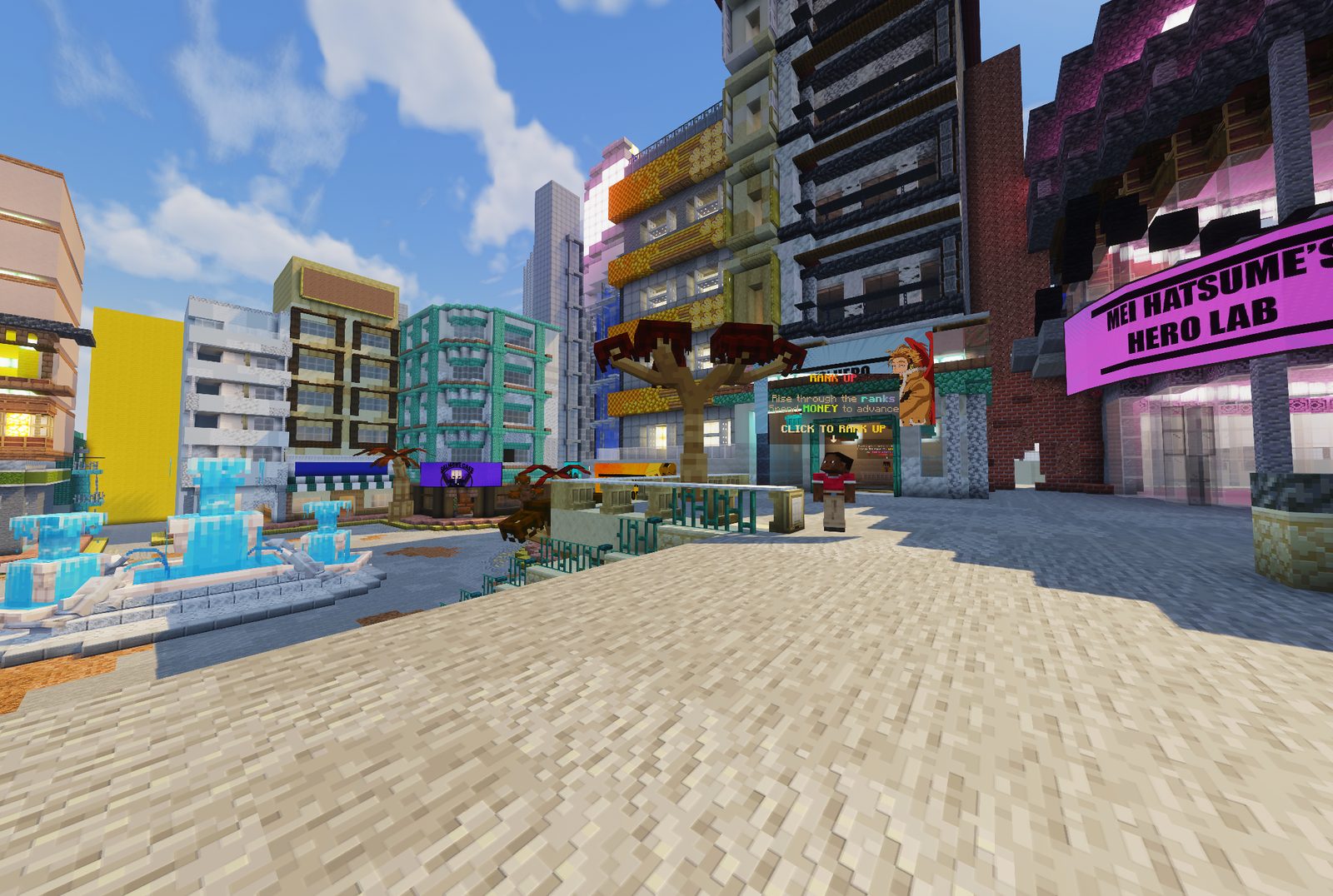 Spawn Plaza — Mei Hatsume's lab